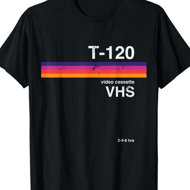 Street Fashion Videos - Kaos Pola Video VHS Retro Kaos