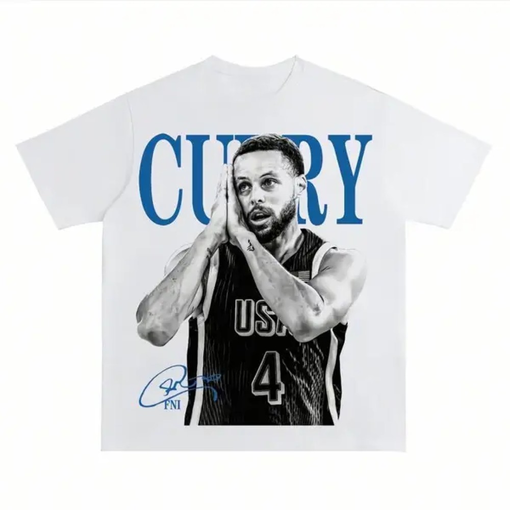 Italy Fashion Street - Kaos Grafis Tanda Tangan Bintang Basket