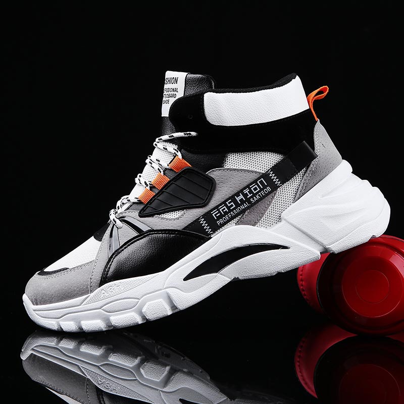 Guangzhou Street Fashion - Hightop Musim Panas Pria Sepatu Olahraga