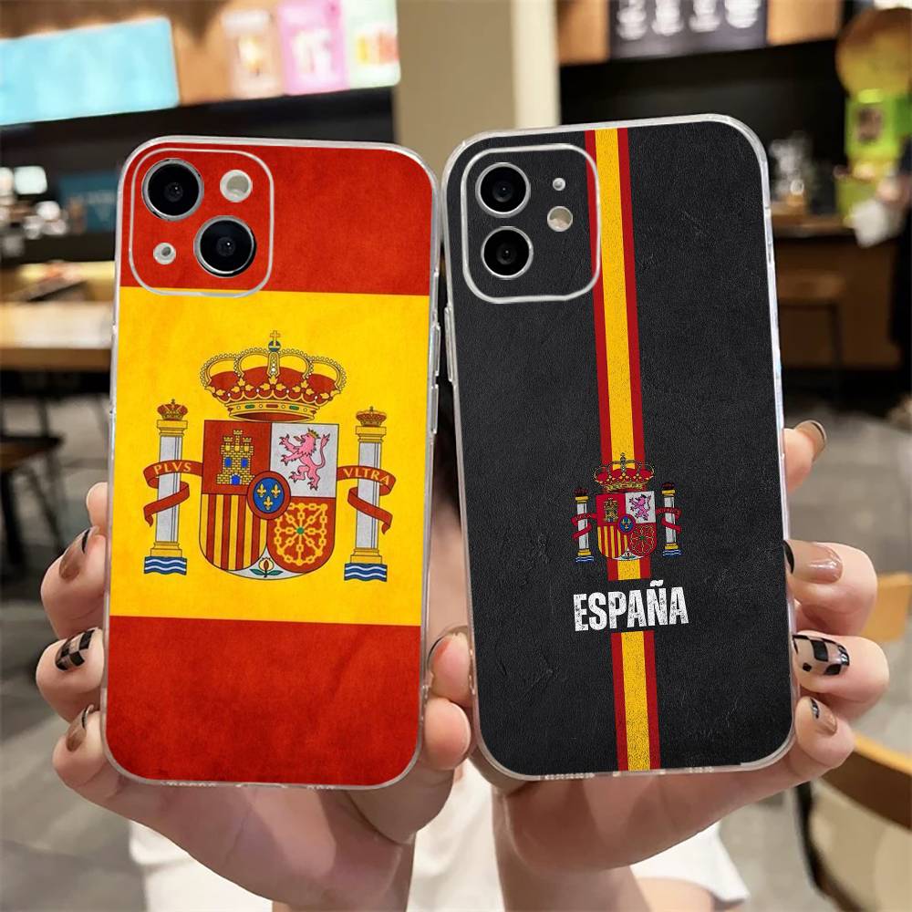 Street Fashion Official - Casing HP Seni Bendera Spanyol S-Spanyol