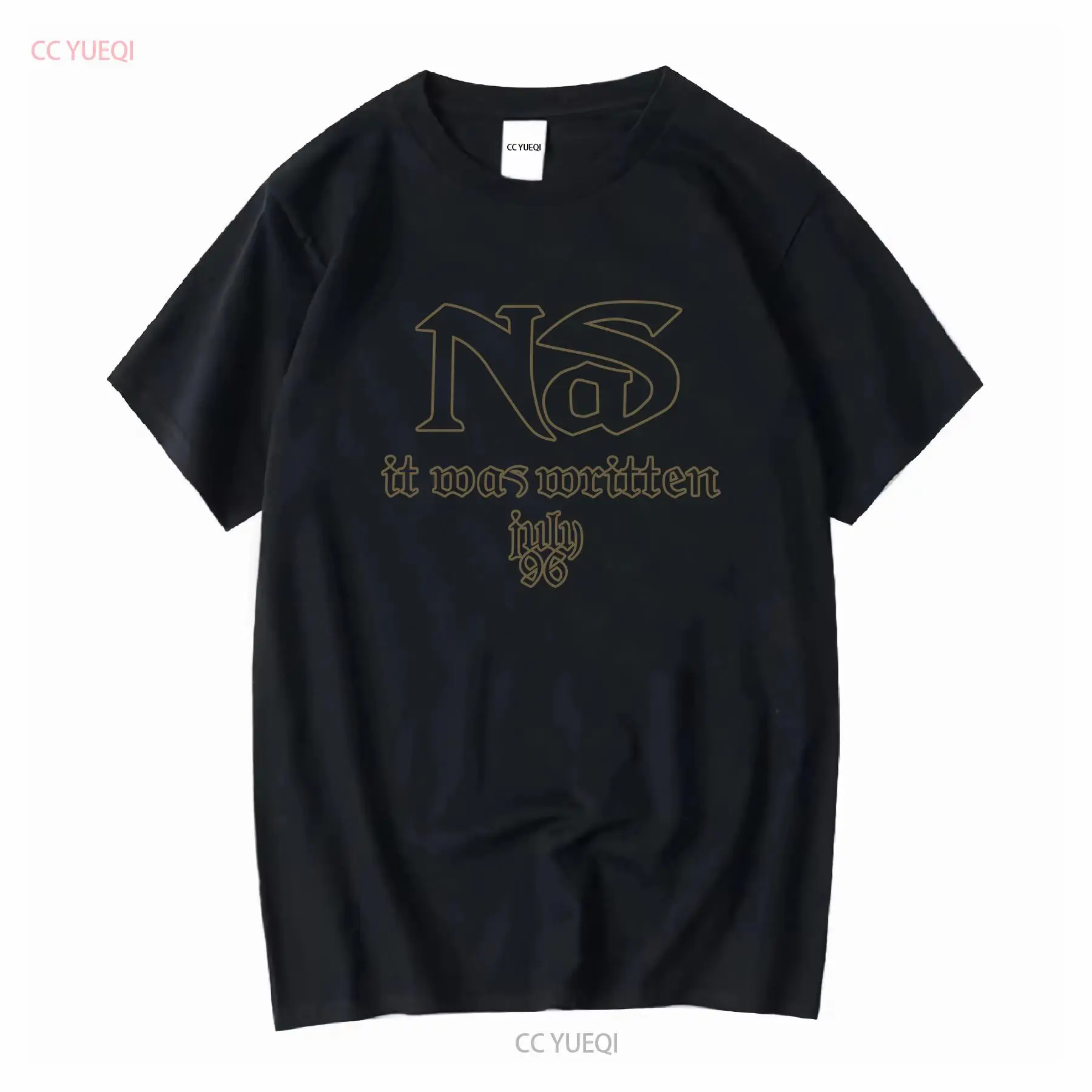 Street Fashion Types - 1996 NAS bertuliskan vtg 90s rap