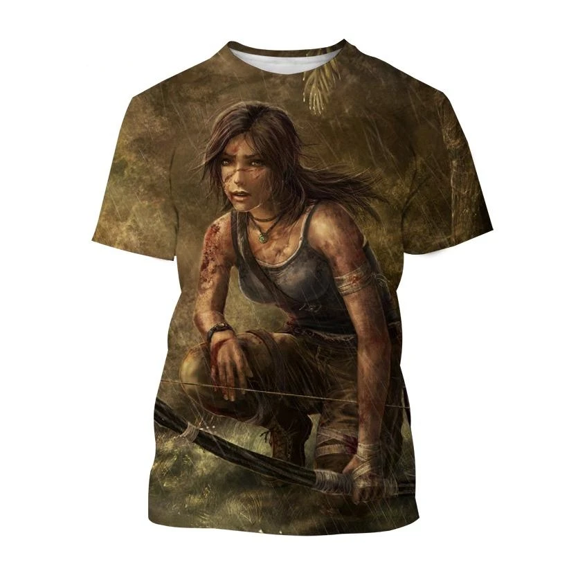 Street Fashion Videos - Kaos Pria Klasik Video Game Tomb