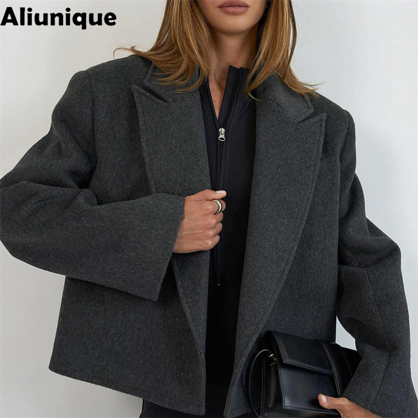 Street Fashion Winter 2026 - Blazer Pendek Musim Gugur Musim Dingin