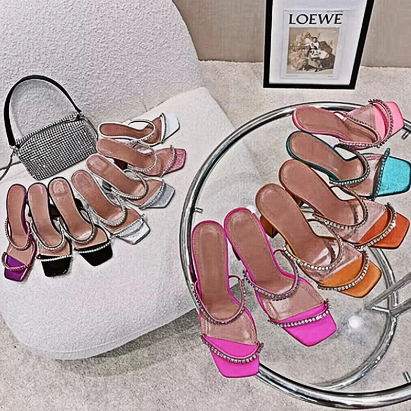 Street Fashion Europe - Sandal Wanita Eropa dan Amerika Musim