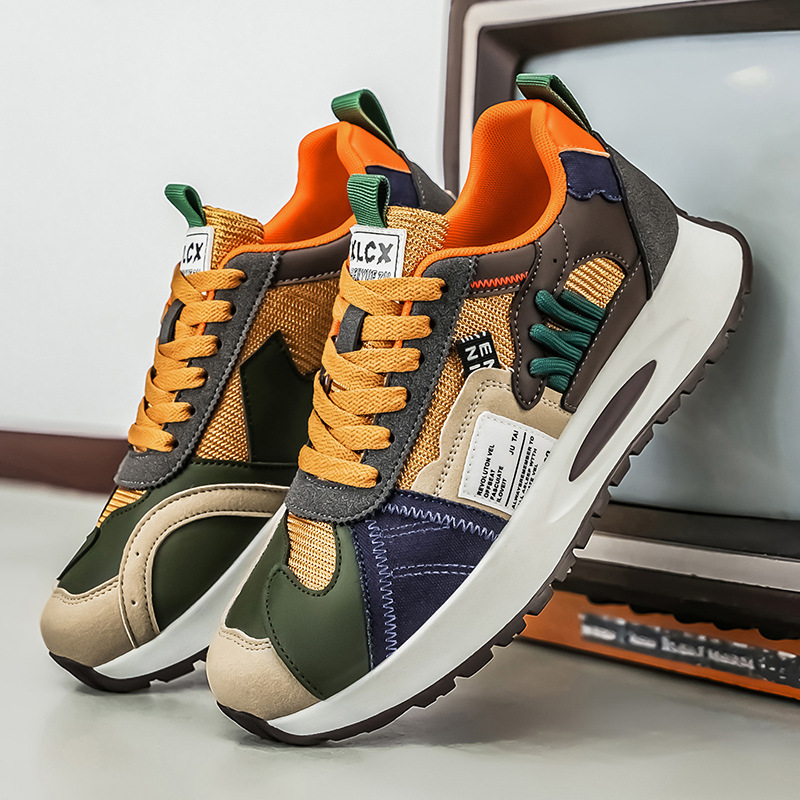 Street Fashion Korean - Sepatu Sneakers Putih Trendy Gaya Korea