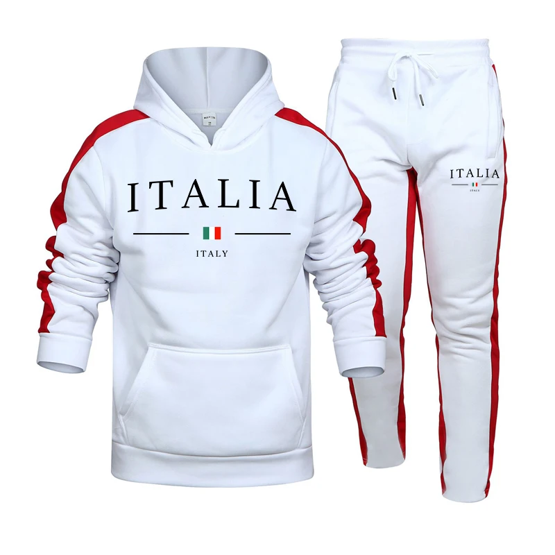 Street Fashion China - Setelan Training Pria 2 Pcs, Pakaian