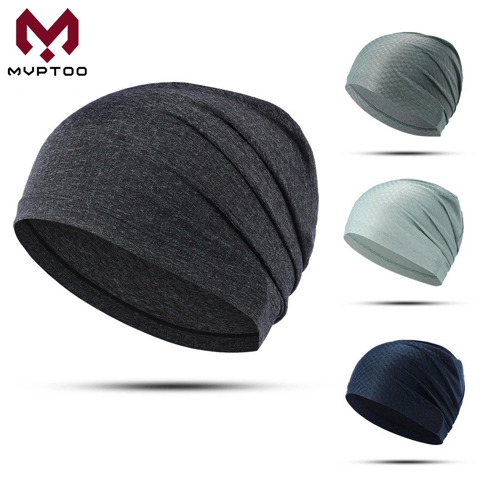 Street Fashion Hats - Bandana Bernapas Musim Panas Topi Beanie