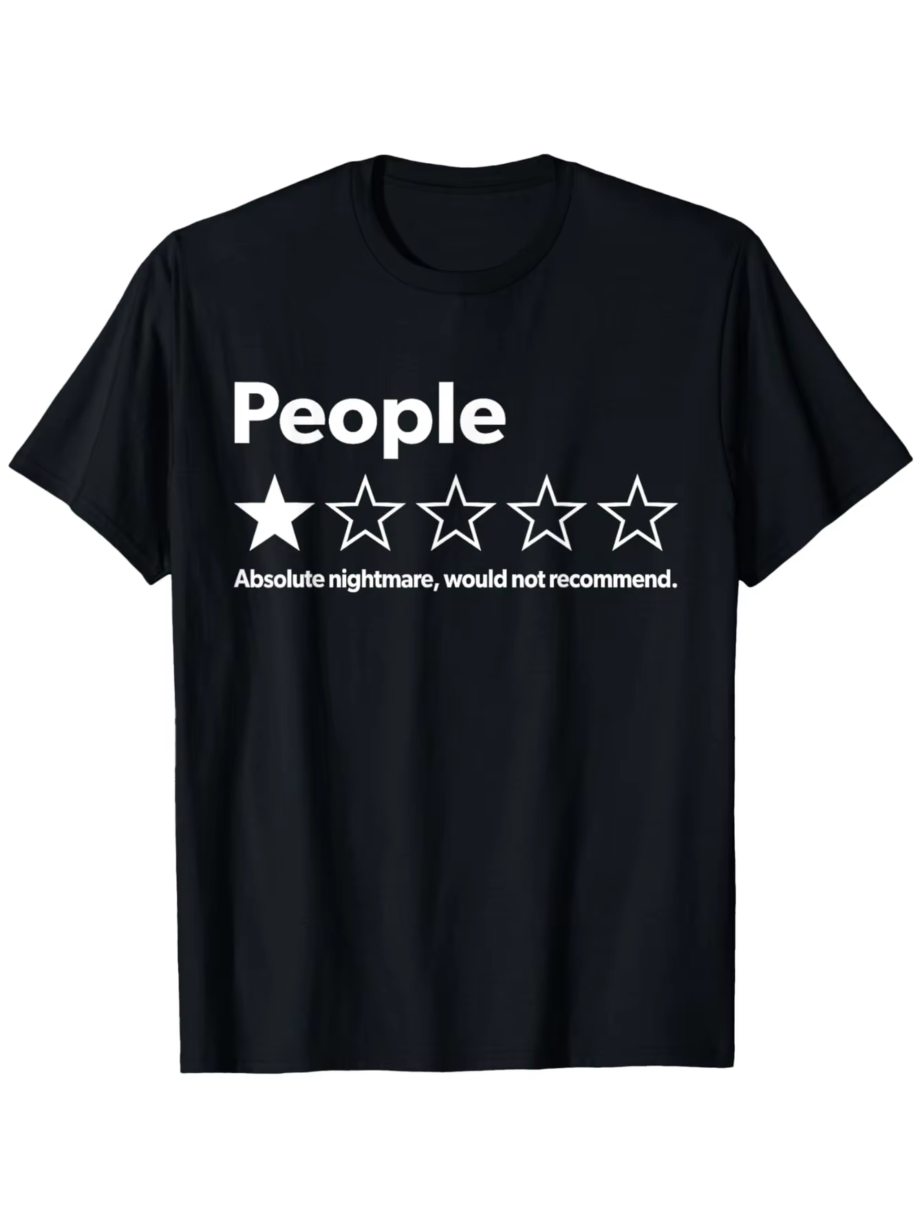 Street Fashion Reviews - Kaos Grafis Slogan Ulasan Lucu One