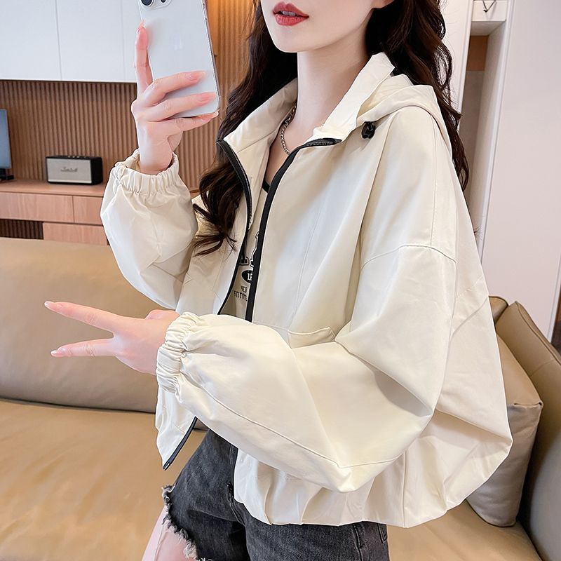 Jaket Wanita Pendek Berkerudun - Italy Fashion Street ulasan dan harga