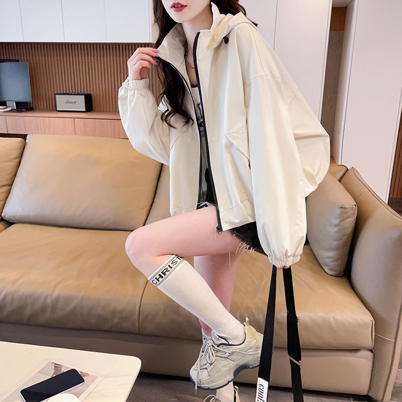Jaket Wanita Pendek Berkerudun - Italy Fashion Street ulasan dan harga