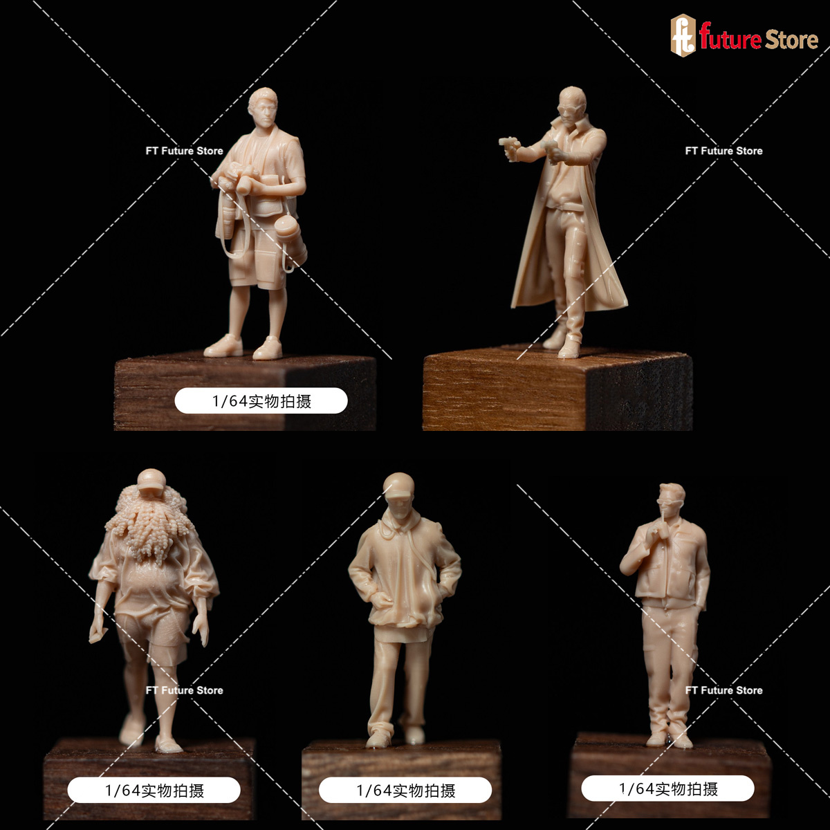 Cetakan 3D Miniatur 1/64 1/43  - Street Fashion Photographers ulasan dan harga