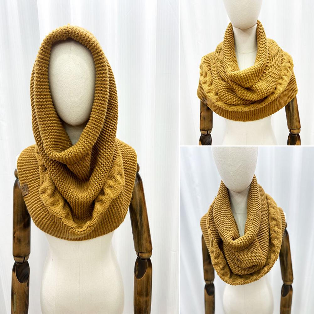 Syal rajut Musim Dingin Pria W - Street Fashion Hats ulasan dan harga