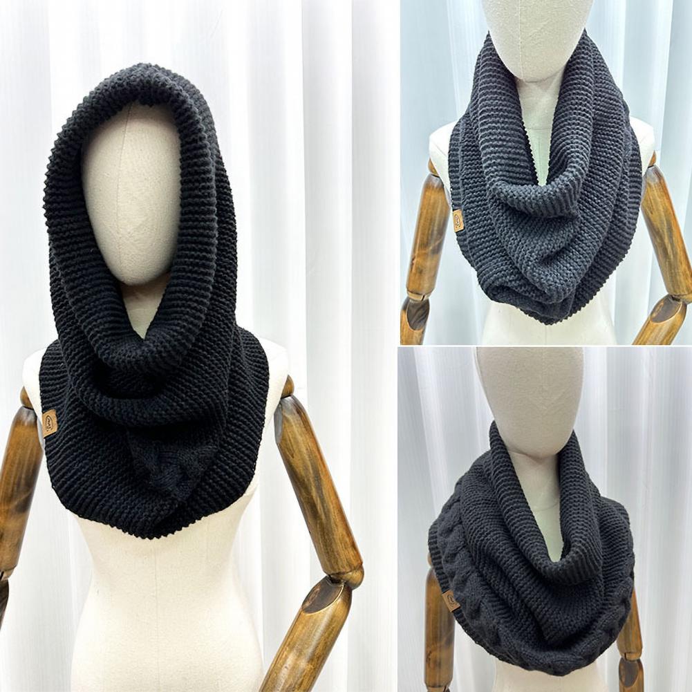 Syal rajut Musim Dingin Pria W - Street Fashion Hats ulasan dan harga
