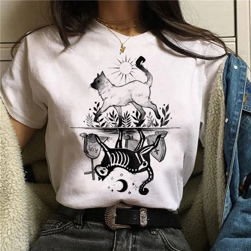 Kaus katun lengan pendek untuk - Street Fashion Asian ulasan dan harga