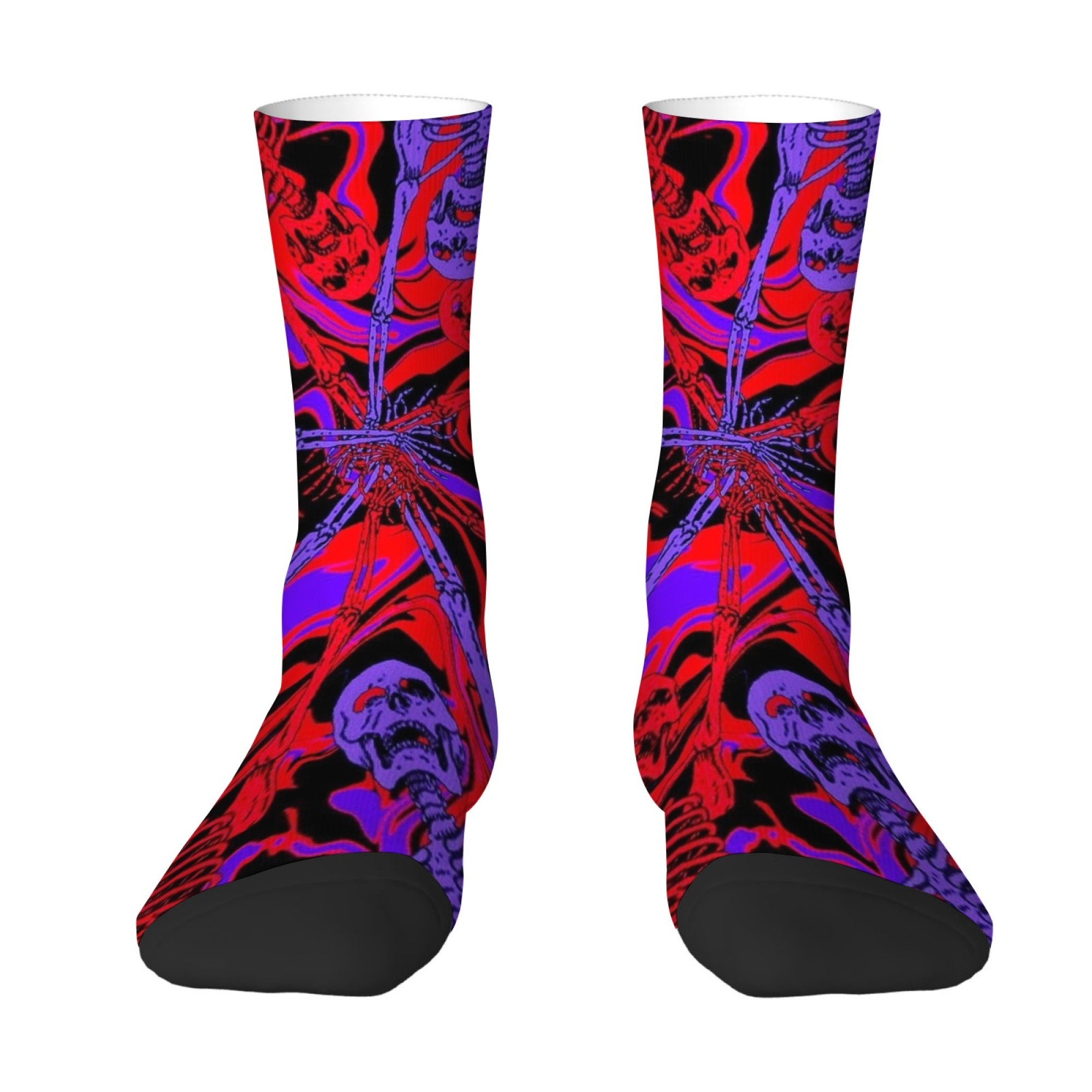 Kaos Kaki Pria Crazy Punk Skul - Street Fashion Style Youtube ulasan dan harga