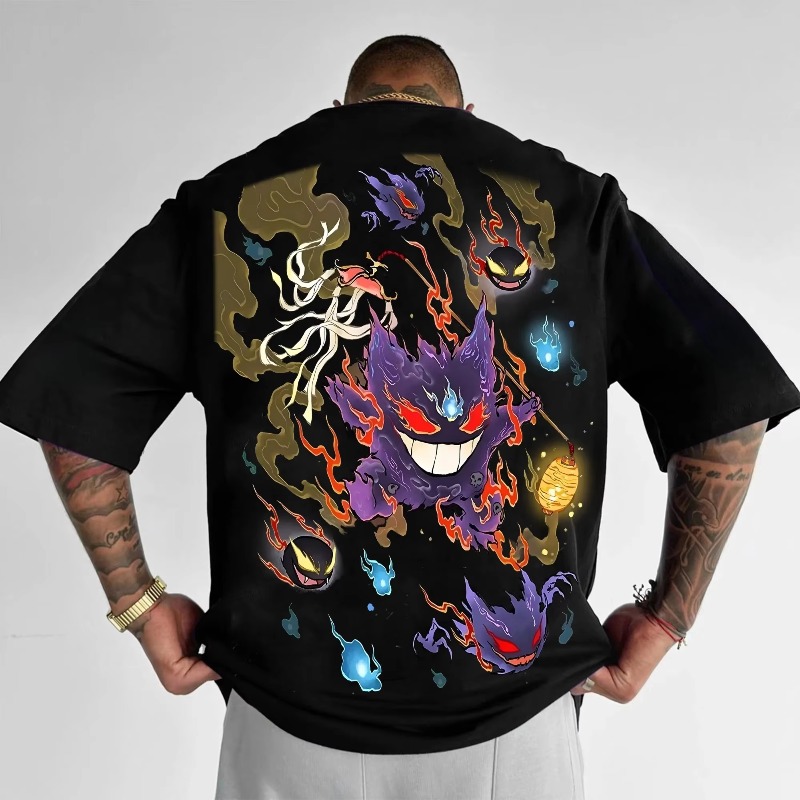 Kaos Harajuku Pria Musim Panas - Street Fashion Hats ulasan dan harga