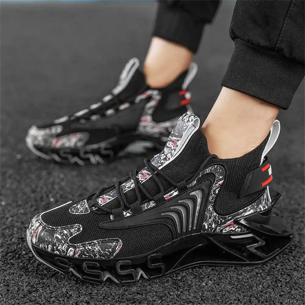 Blue Slipon sepatu bot panjang - Street Fashion Official ulasan dan harga