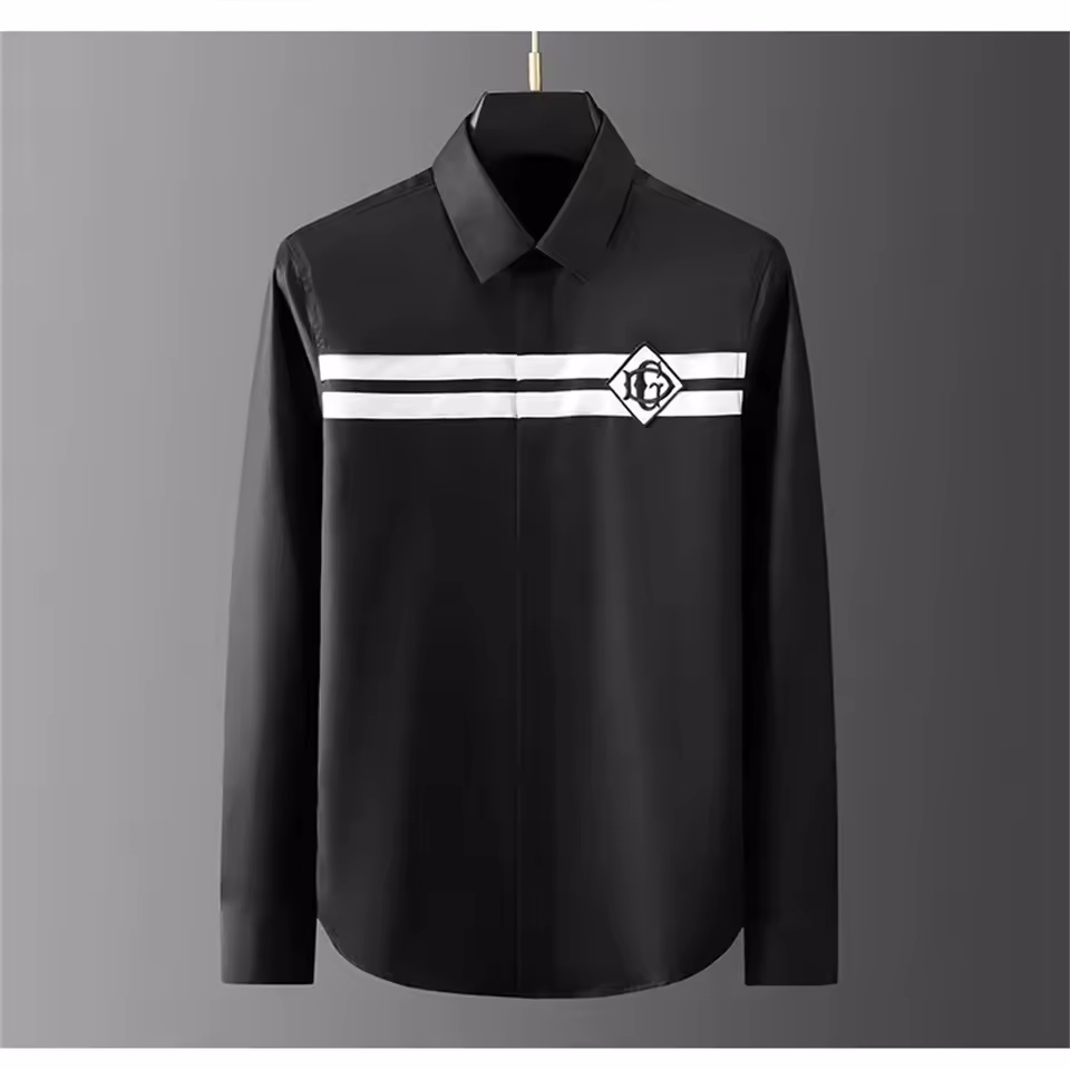 Kemeja Dasar Mewah Kemeja Kasu - Street Fashion Shanghai ulasan dan harga