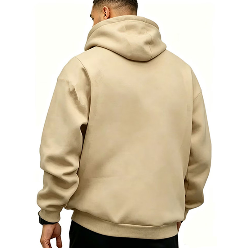 Kaos hoodie pria berbahan flee - Street Fashion Milano ulasan dan harga