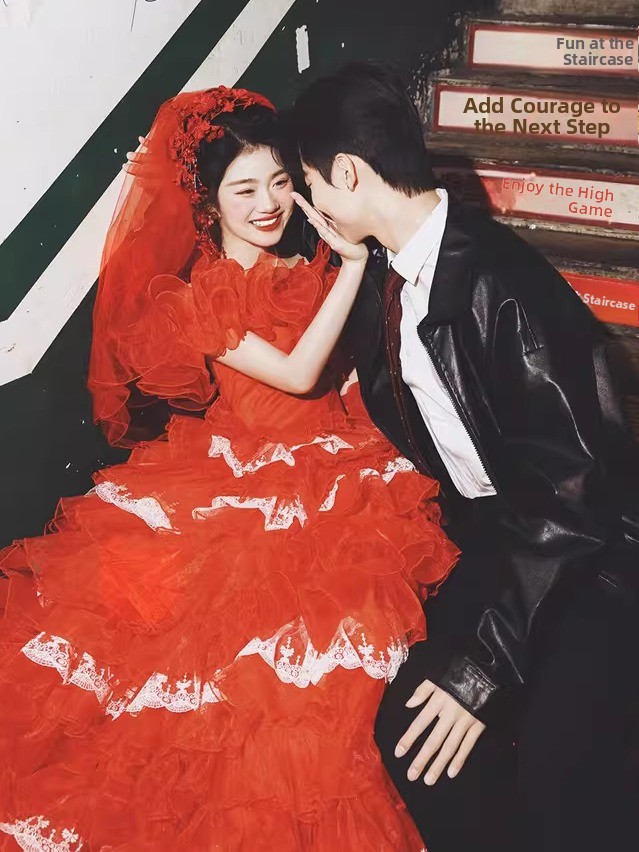 Gaun Pengantin Gaya Jalanan Vi - Street Fashion Photographers ulasan dan harga