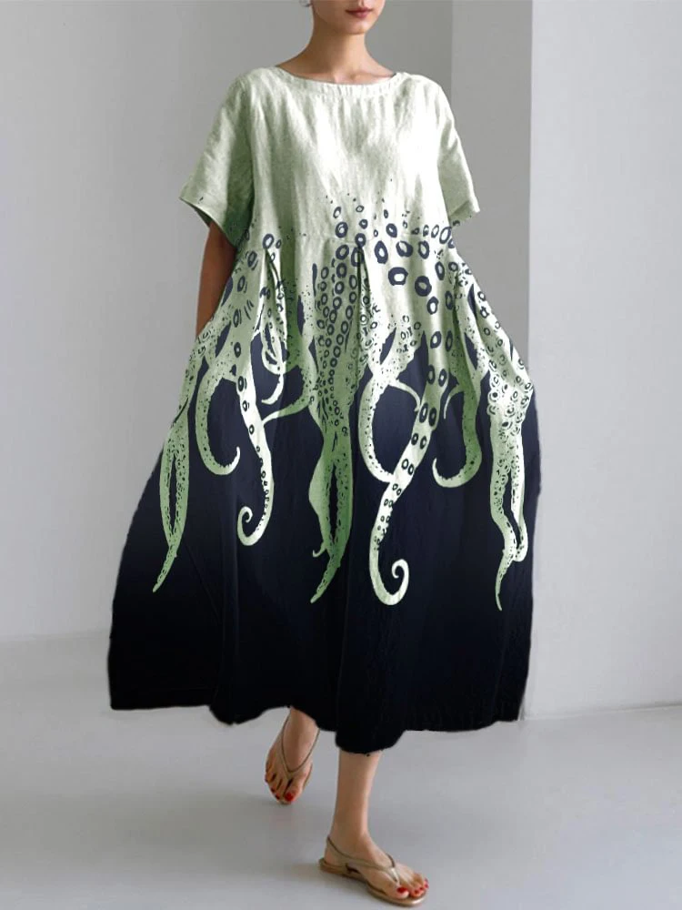Gaun longgar kasual musim gugu - Street Fashion Shanghai ulasan dan harga