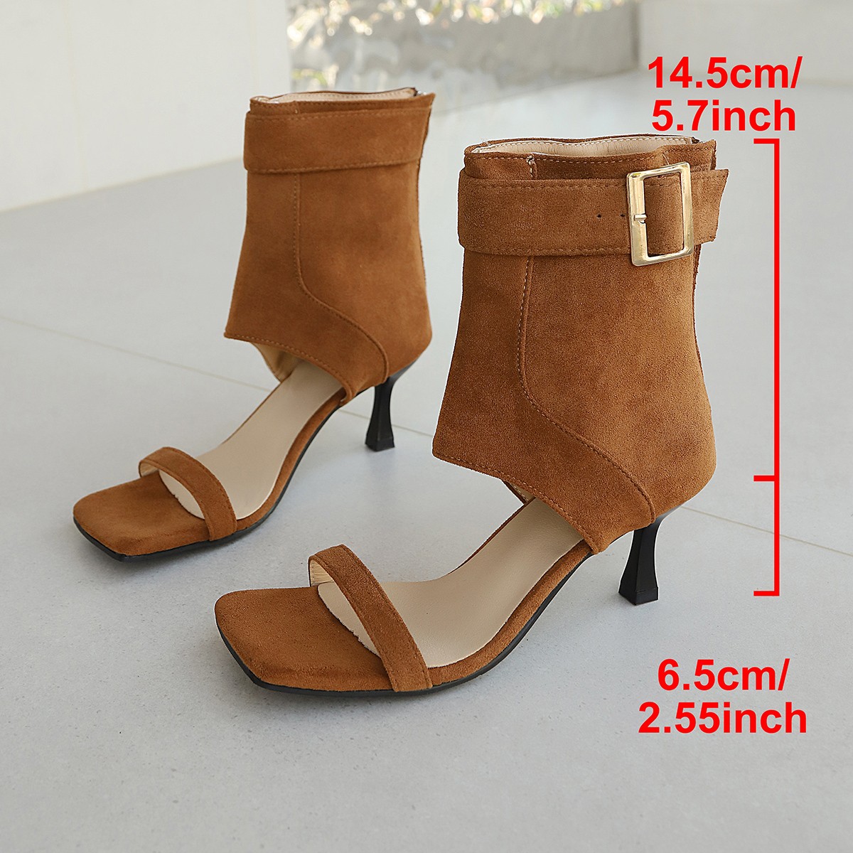 Sandal Hak Tinggi Terbuka 2026 - Street Fashion Hot ulasan dan harga