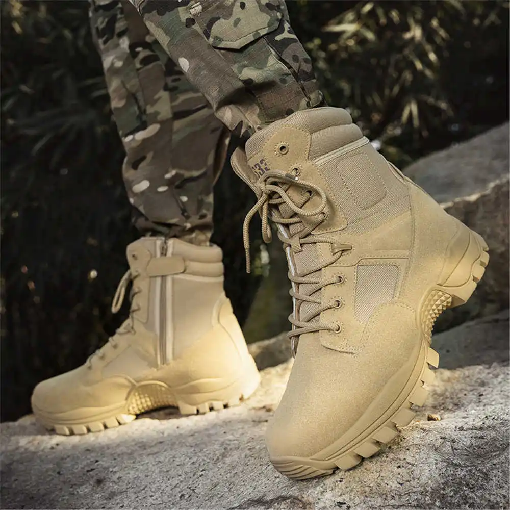 Sepatu boot kulit asli antisel - Street Fashion Asian ulasan dan harga