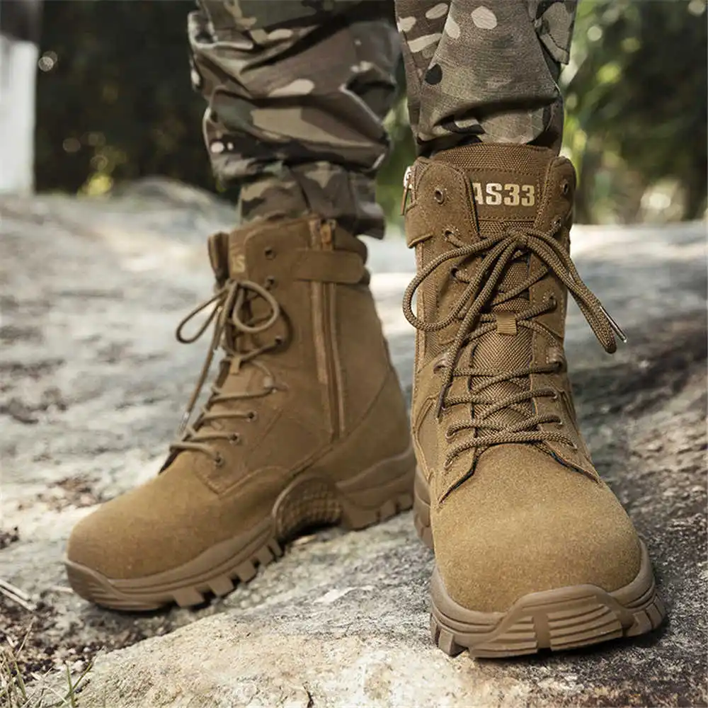 Sepatu boot kulit asli antisel - Street Fashion Asian ulasan dan harga