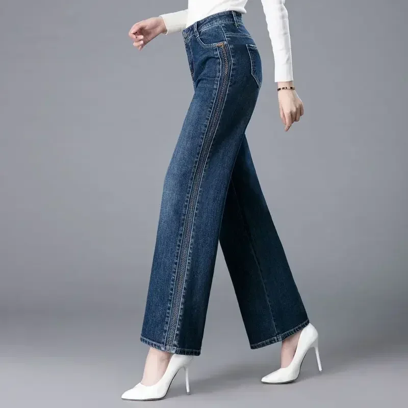 Jeans Lurus Melar Pinggang Tin - Street Fashion Reviews ulasan dan harga