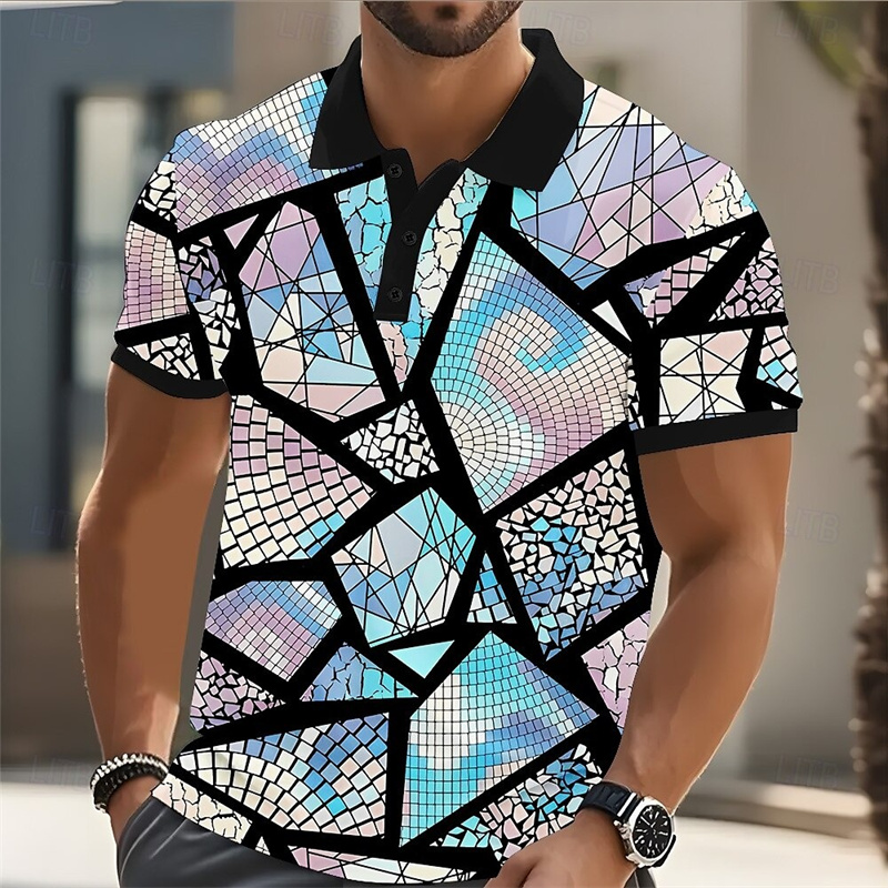 Kaus Polo Pria 2025 Kaus Golf  - Street Fashion Shanghai ulasan dan harga