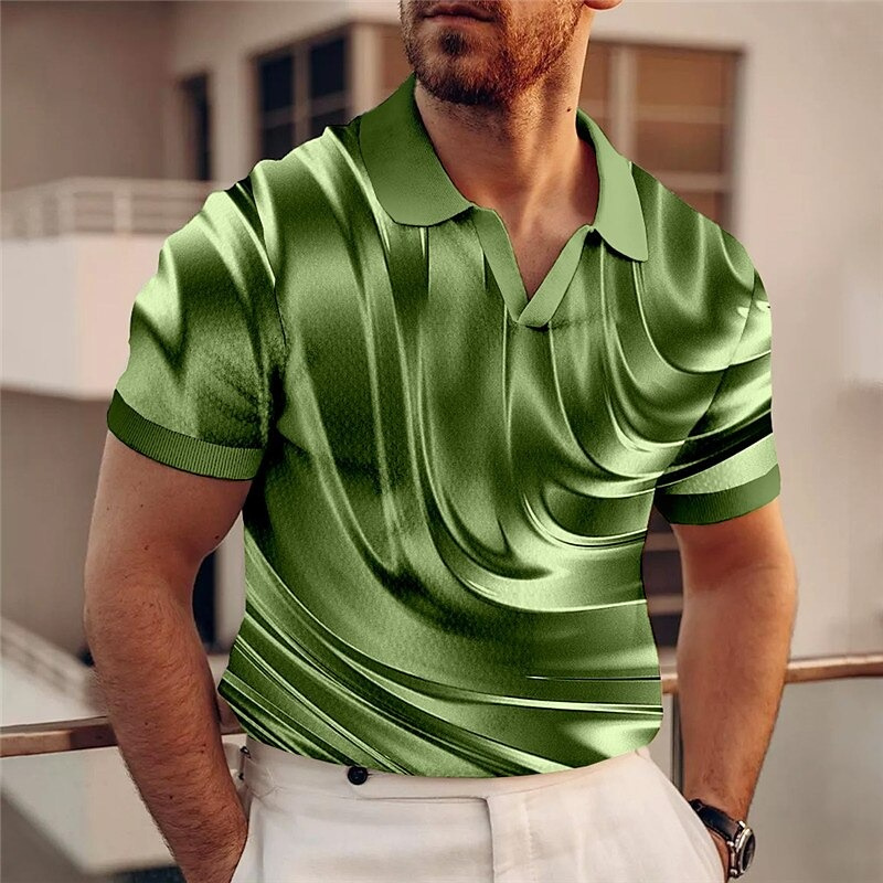 Kaus Polo Pria 2025 Kaus Golf  - Street Fashion Shanghai ulasan dan harga