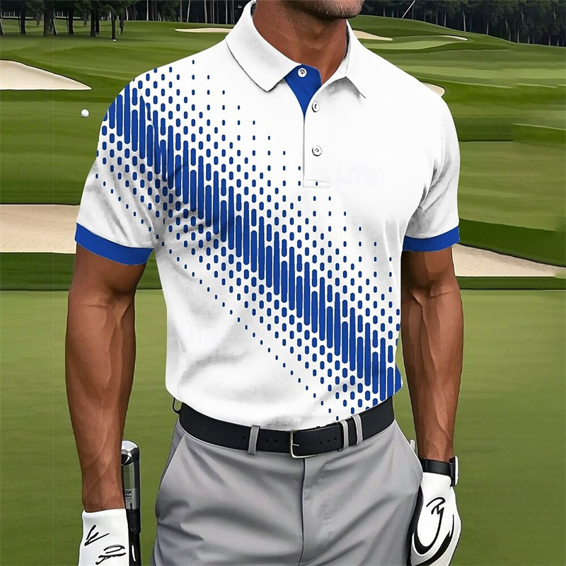 Kaus Polo Pria 2025 Kaus Golf  - Street Fashion Shanghai ulasan dan harga
