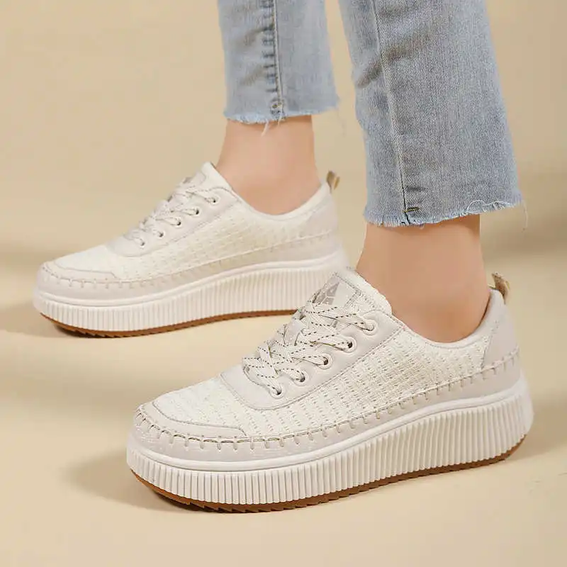 Sepatu kets flat wanita, sepat - Street Fashion Asian ulasan dan harga