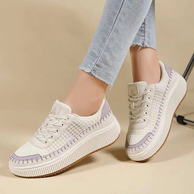 Sepatu kets flat wanita, sepat - Street Fashion Asian ulasan dan harga