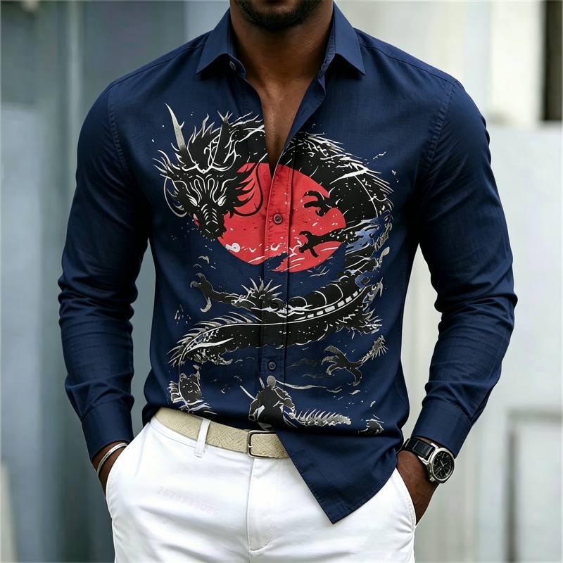 Kemeja Pria Terbaru 2026 Putih - Street Fashion China ulasan dan harga