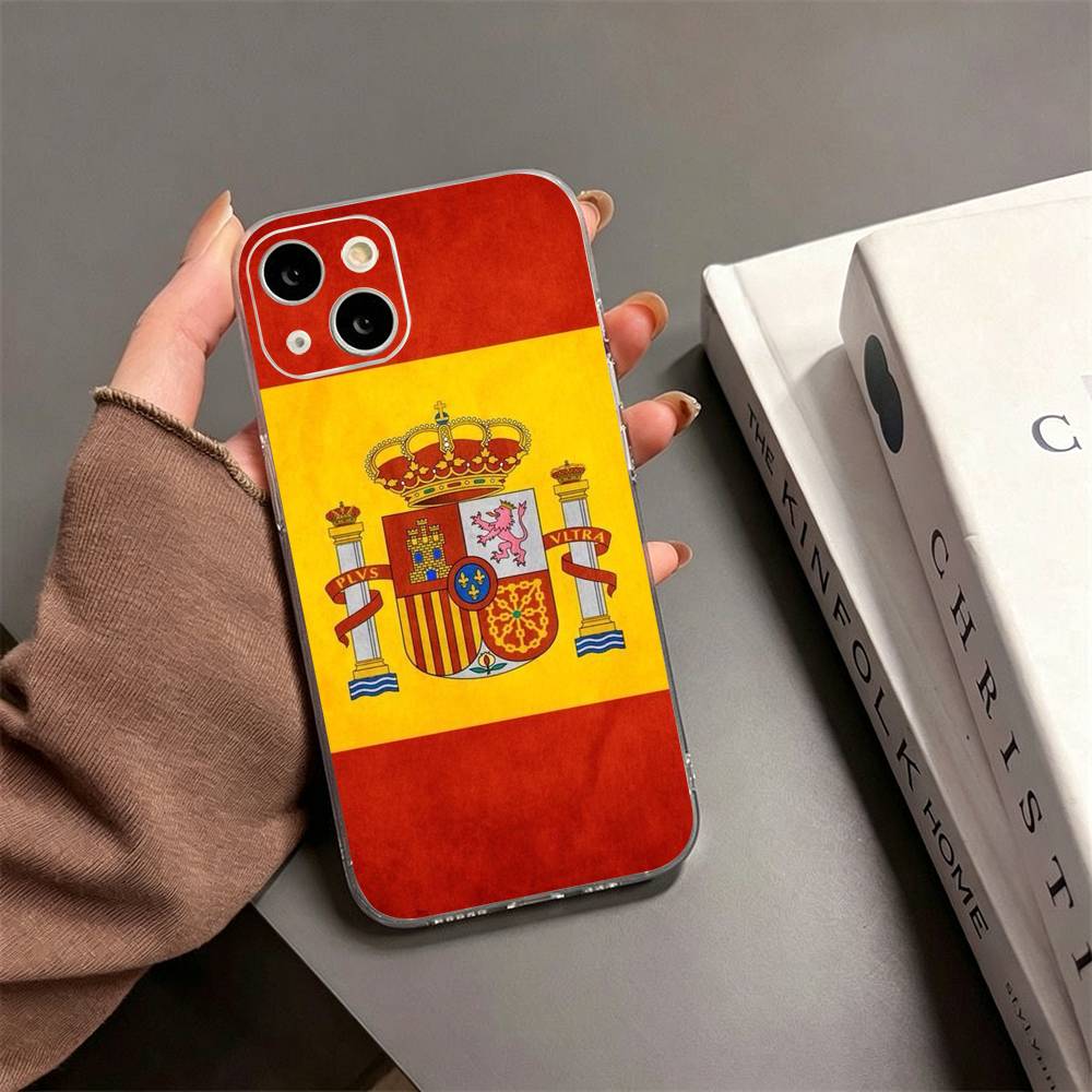 Casing HP Seni Bendera Spanyol - Street Fashion Official ulasan dan harga