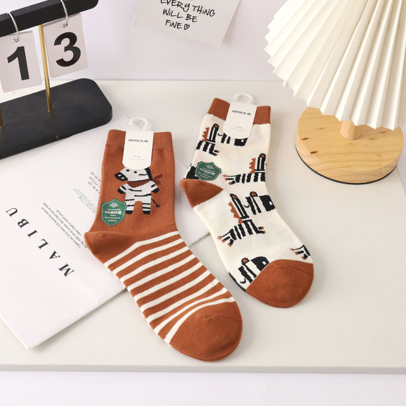 Kaus kaki katun tabung panjang - Street Fashion Style Youtube ulasan dan harga