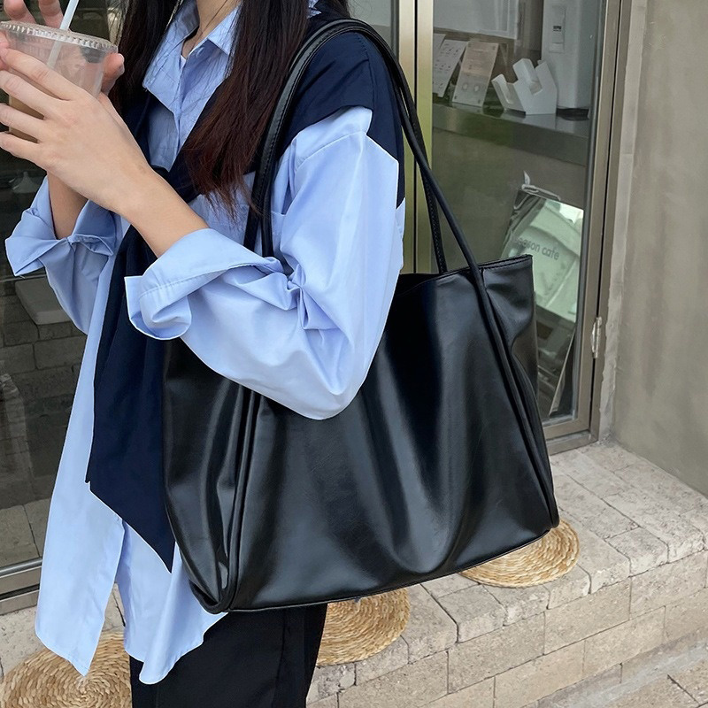 Tas Bahu Vintage Baru Wanita 2 - Street Fashion Korean ulasan dan harga