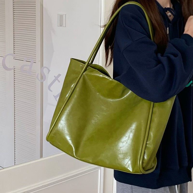 Tas Bahu Vintage Baru Wanita 2 - Street Fashion Korean ulasan dan harga