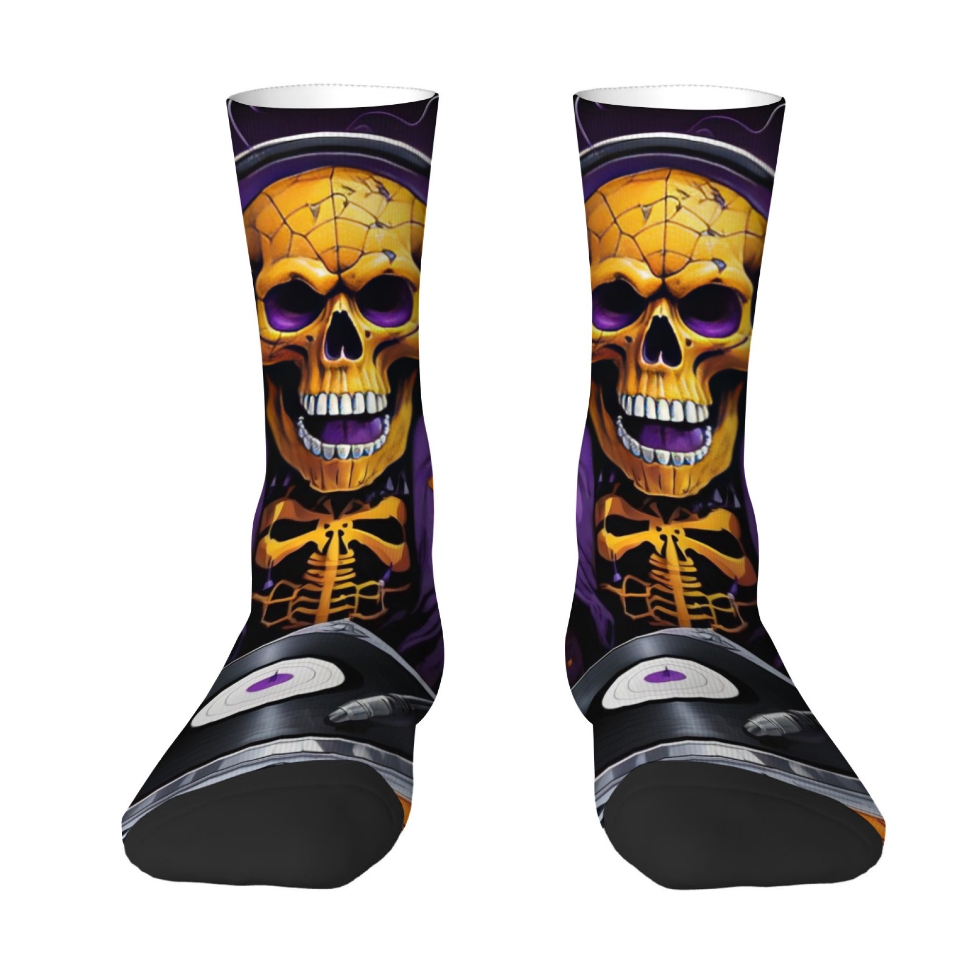 Kaus Kaki Pria Motif Tengkorak - Street Fashion Style Youtube ulasan dan harga