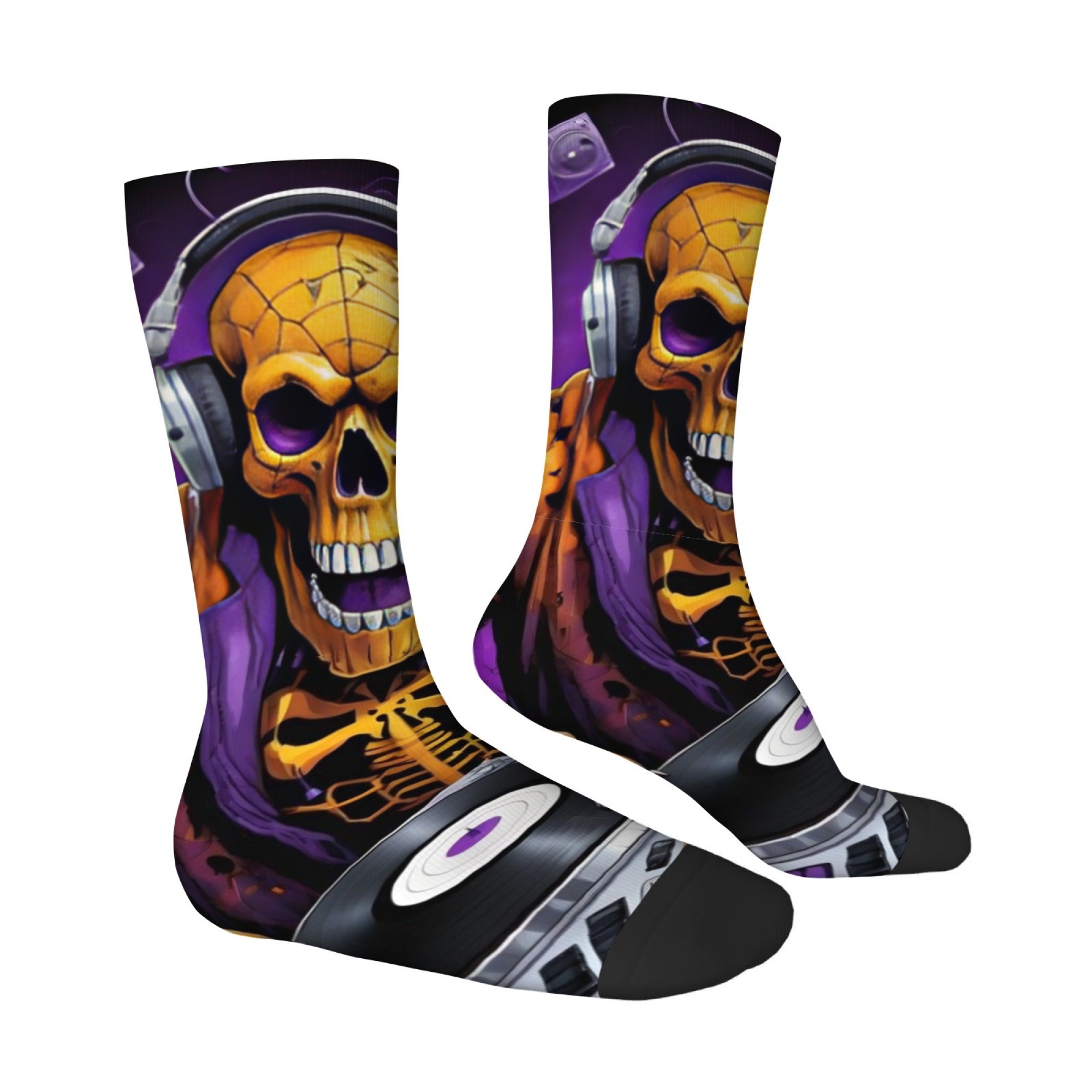 Kaus Kaki Pria Motif Tengkorak - Street Fashion Style Youtube ulasan dan harga