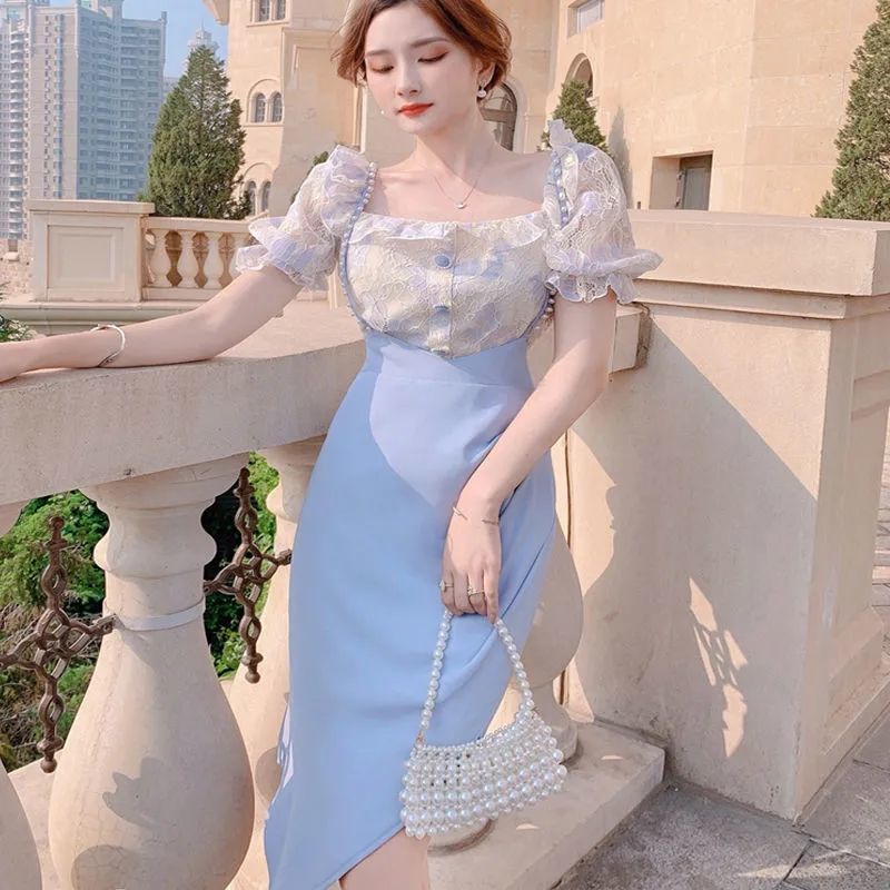 Set 2 potong untuk wanita Dres - Street Fashion Korean ulasan dan harga