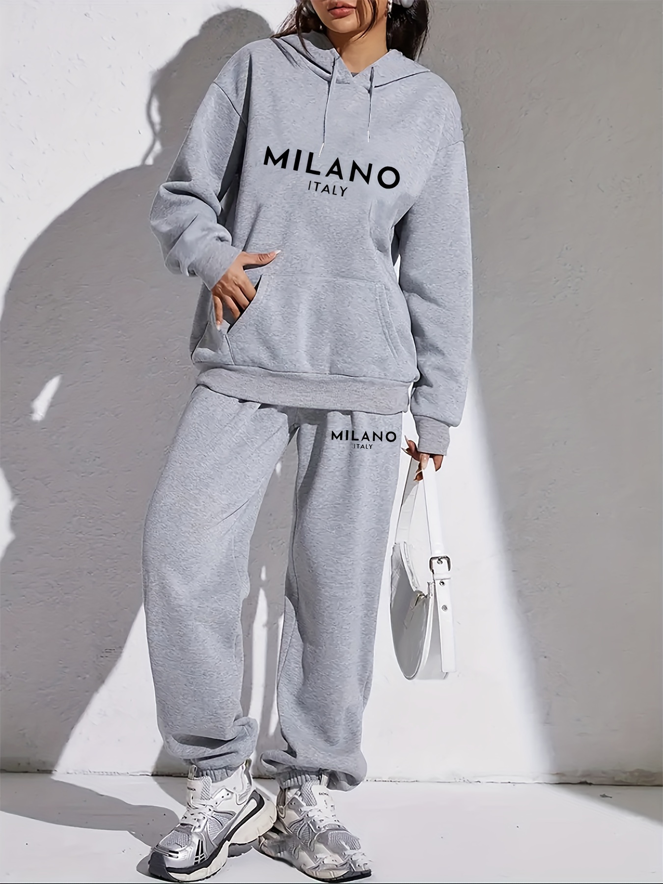 Set Hoodie Musim Gugur/Dingin  - Street Fashion Milano ulasan dan harga