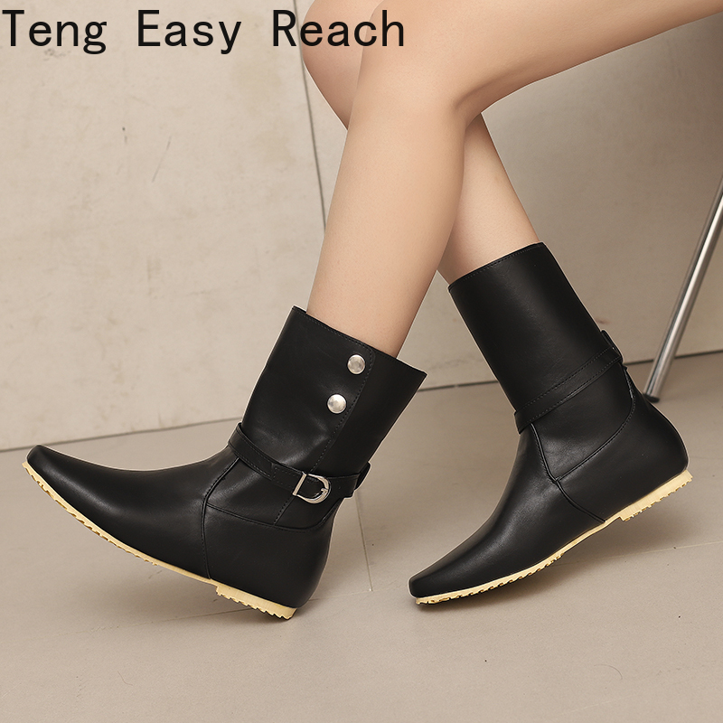 Sepatu Bot Panjang Setengah Pe - Street Fashion Winter 2026 ulasan dan harga