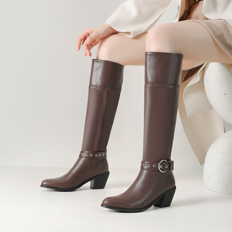 Sepatu Hak Tinggi Wanita Desai - Street Fashion Winter 2026 ulasan dan harga