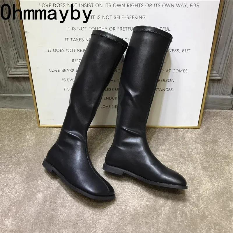 Sepatu bot panjang selutut unt - Street Fashion Korean ulasan dan harga