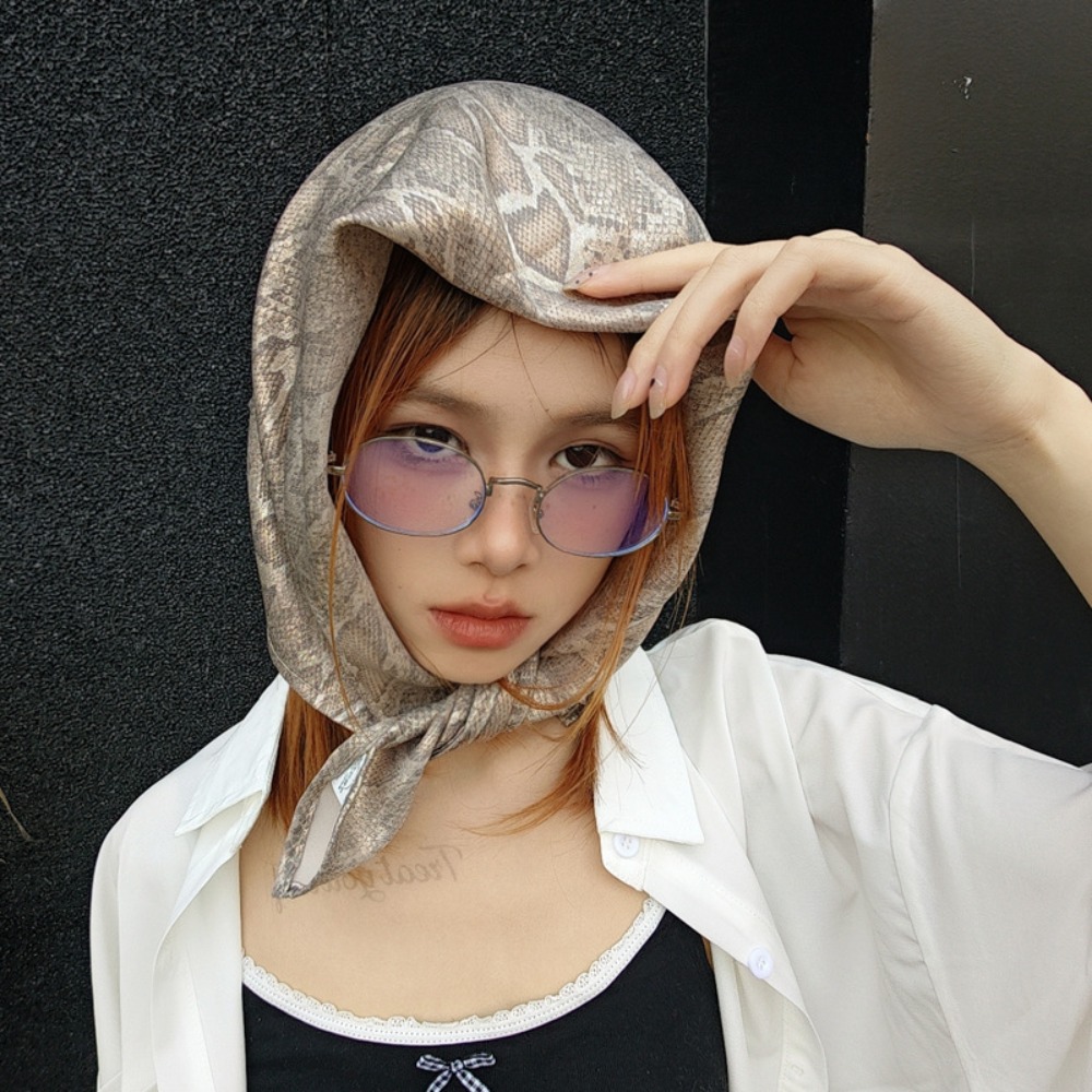 Hiasan Kepala Y2K Syal Rambut  - Street Fashion Types ulasan dan harga