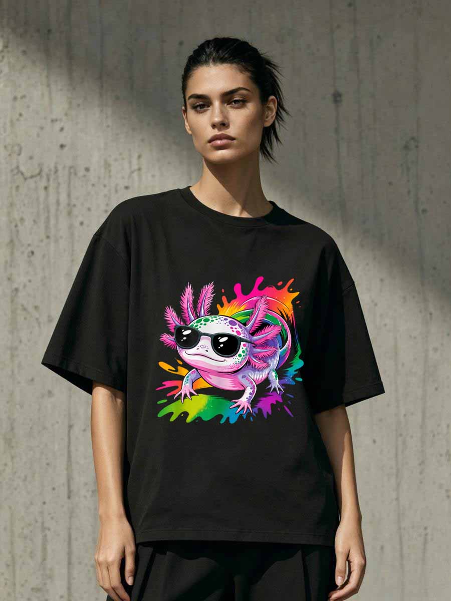 Kaos Musim Dingin Katun Tebal  - Street Fashion Events ulasan dan harga