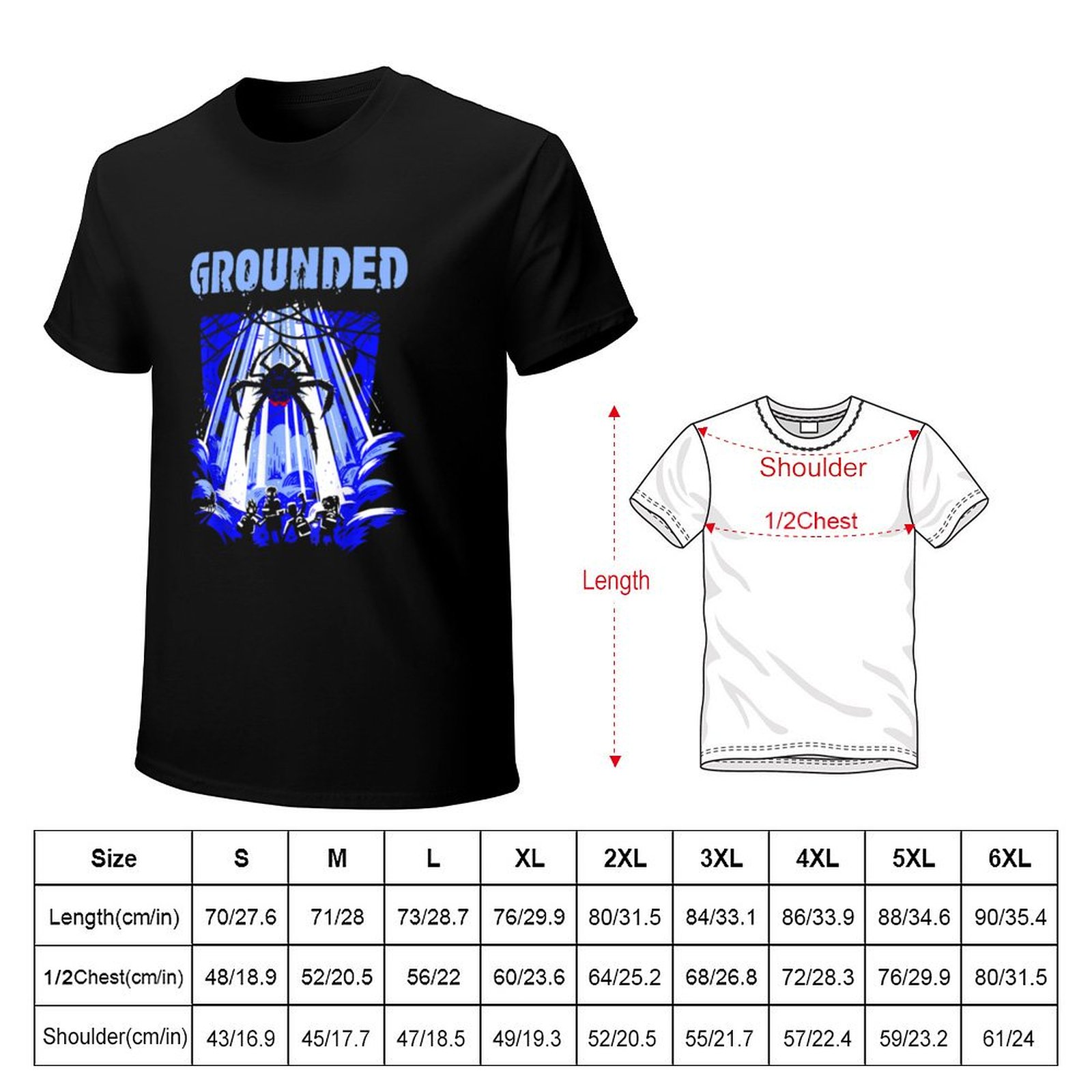 Kaos Game Grounded Video Game  - Street Fashion Videos ulasan dan harga
