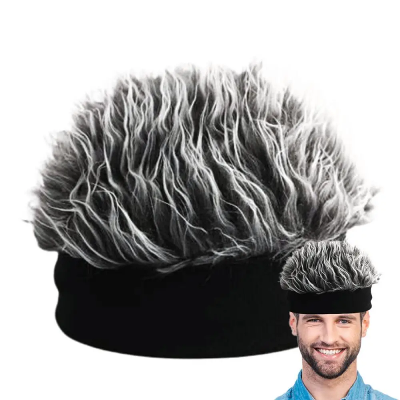 Wig sintetis pria wanita, topi - Street Fashion Hats ulasan dan harga